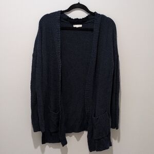 La Hearts Deep Blue Women's Cardigan